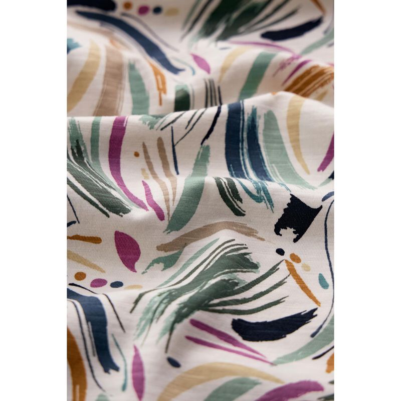 Seasalt Cornwall Ocean Gaze Tunic Dune Marks Chalk image number 2