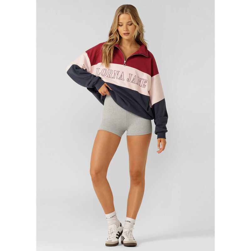 Lorna Jane Centre Field Quarter Zip Jumper image number 3