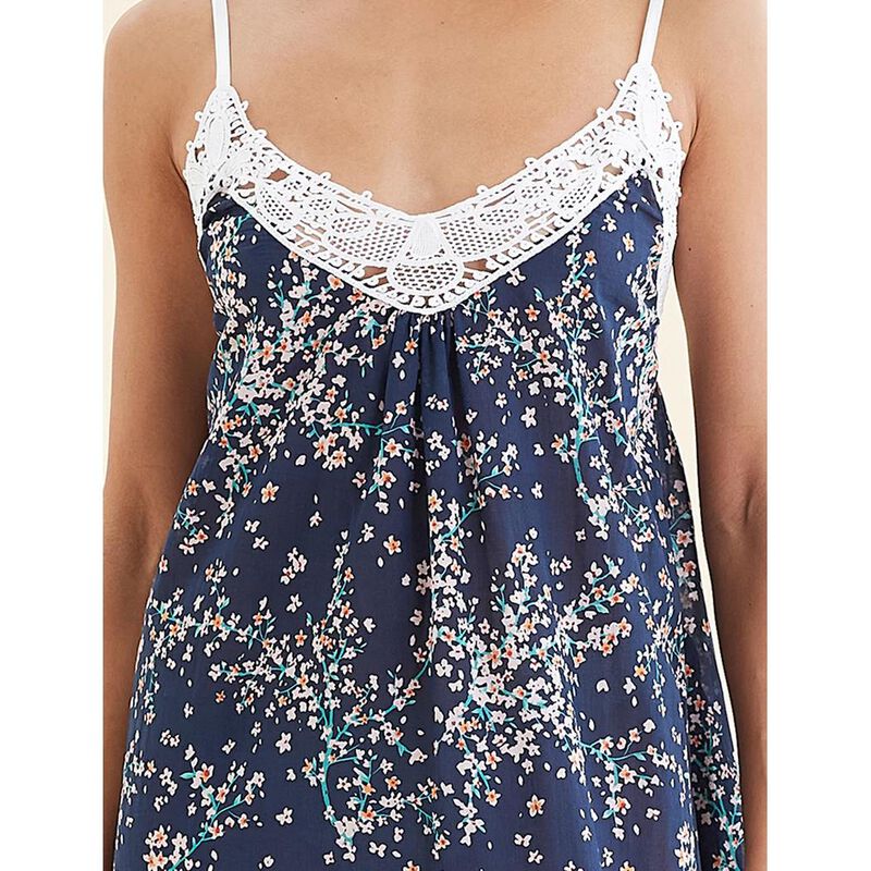 Papinelle Cheri Blossom Lace Front Maxi Nightie image number 2