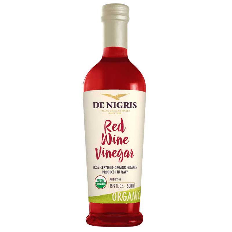 De Nigris Organic Red Wine Vinegar 500ml image number 0