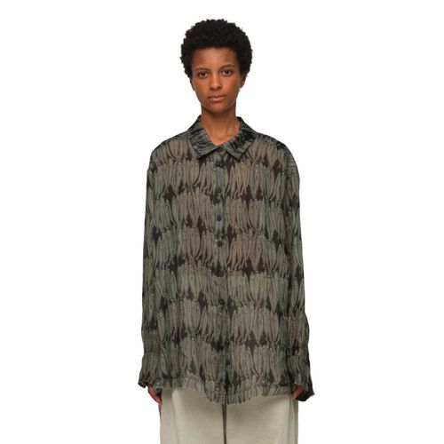 La Vaca Loca Fish Print Shirt