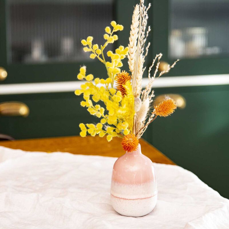 Sass & Belle Mojave Glaze Pink Vase image number 1