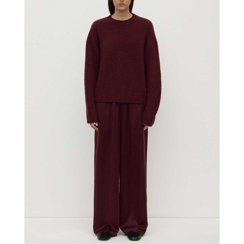 Assembly Label Ariel Knit Merlot image number 3