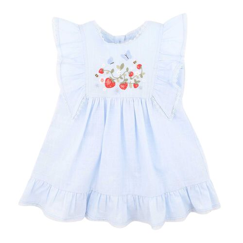 B&eacute;b&eacute; Poppy Embroidered Yoke Dress 00-2Y