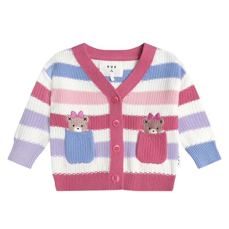 Huxbaby Peekaboo Huxette Knit Cardi 3M-2Y image number 0
