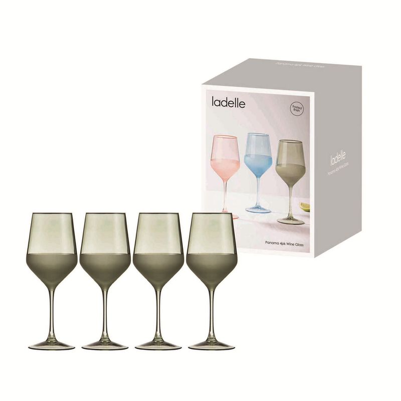 Ladelle Panama Moss 4Pk Wine Glass image number 1