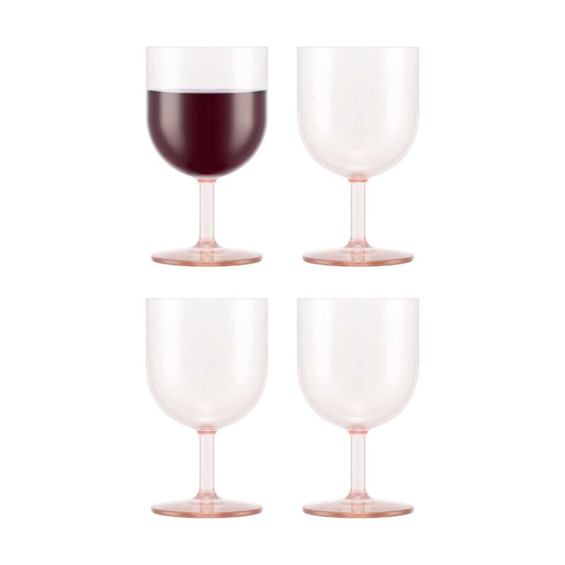 Bodum Oktett 4Pc Durable Red Wine Glass - Strawberry image number 0