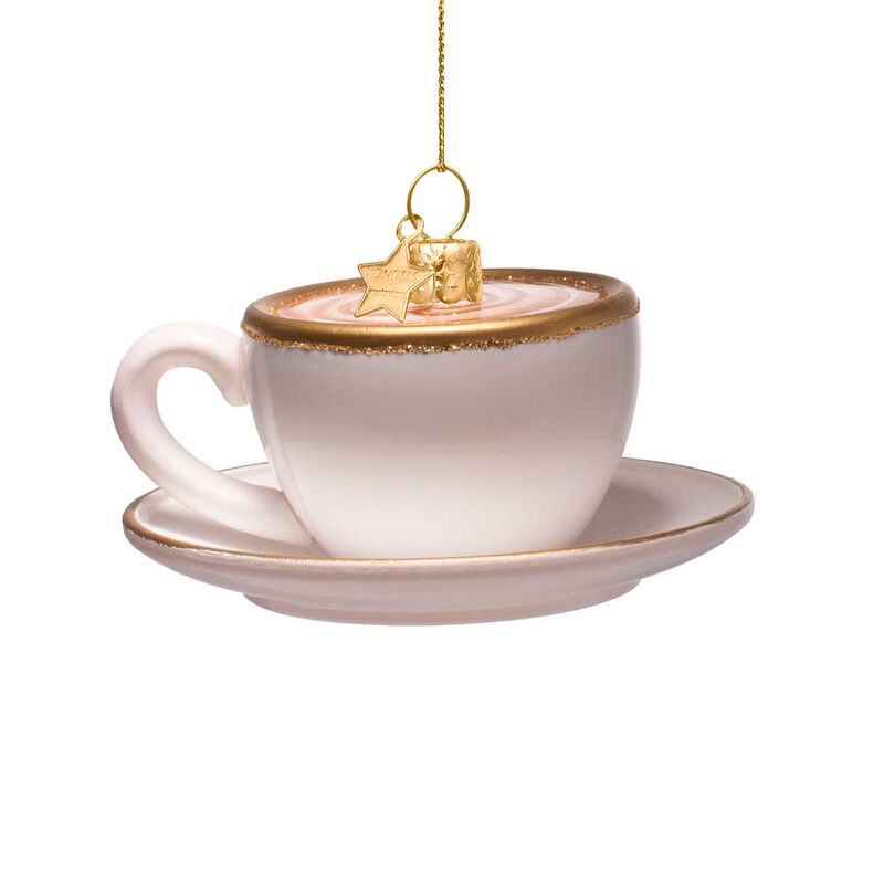 Vondels Ornament Glass Cappuccino H5.5cm image number 1