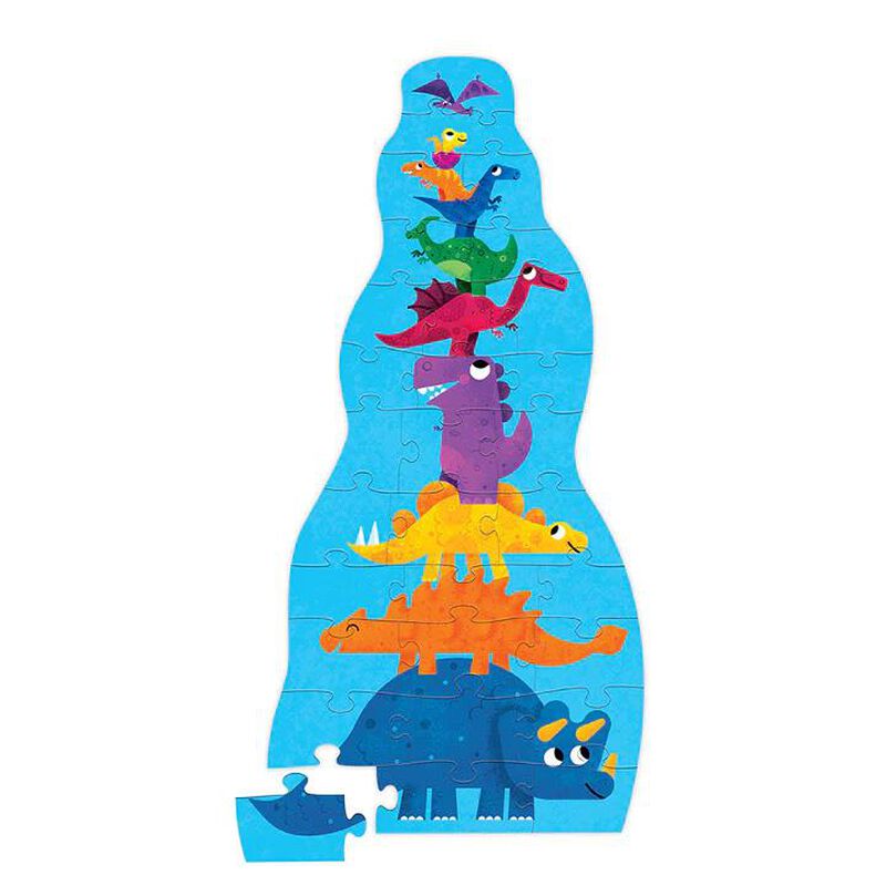Croc Creek 30-Piece Tower Puzzle - Dinosaur image number 1