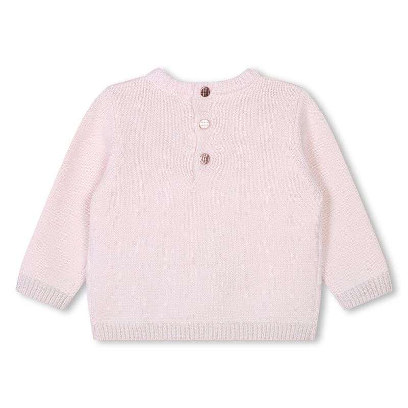 Carrement Beau Flower Emb Sweater 6M - 18M image number 1