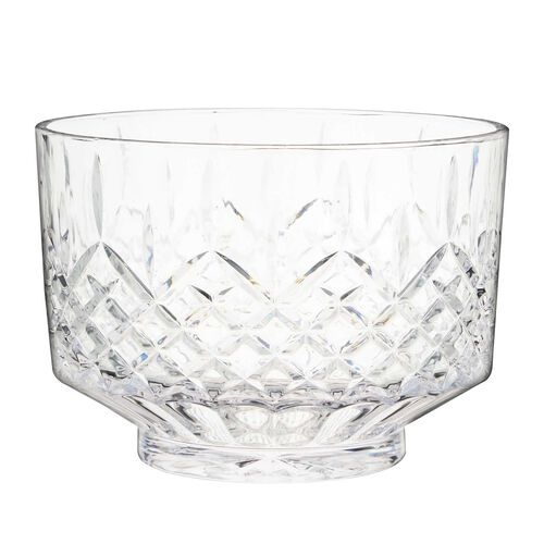 Viski Admiral Crystal Punch Bowl By Viski