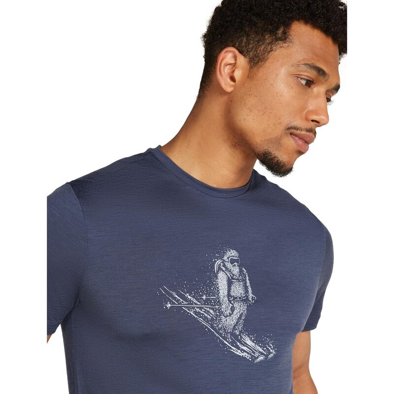 Icebreaker M Merino 150 Tech Lite SS Tee Skiing Yeti image number 6