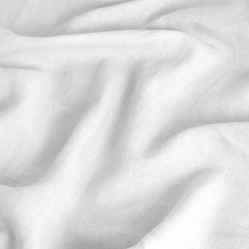 Bambury Linen Tablecloth 150x275cm White image number 2