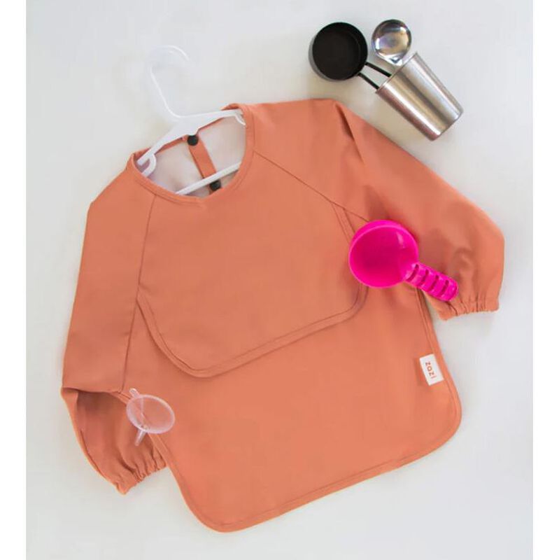 Zazi Sleeved Bib - Blush image number 1