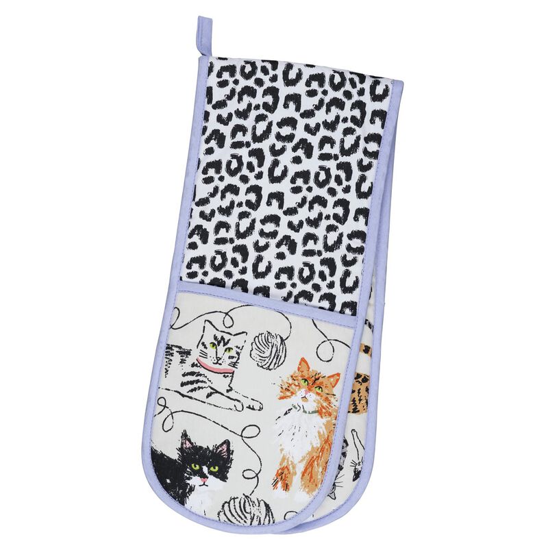 Ulster Weavers Double Oven Glove Feline Friends image number 0