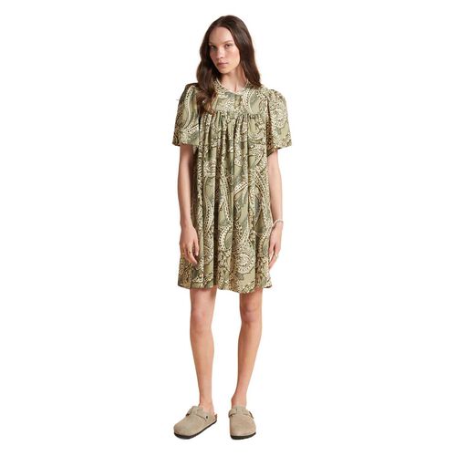 Papinelle Karen Walker Ocean Paisley Gathered Nightie