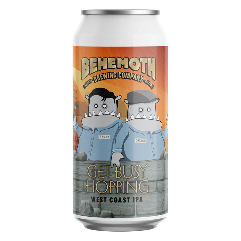 Behemoth Get Busy Hopping West Coast IPA 6.9% 440ml image number 0