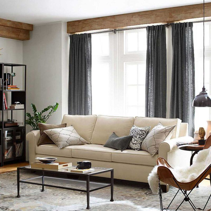 Pottery Barn Cameron Roll Sofa image number 1