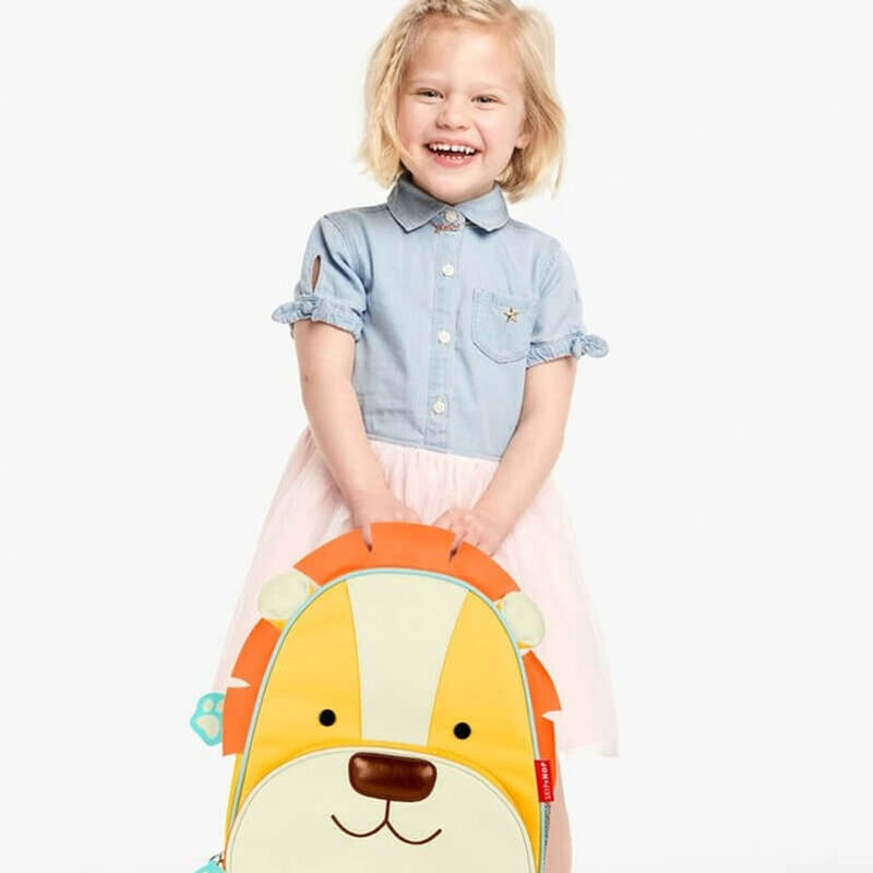 Skip Hop Zoo Little Kid Backpack - Lion image number 1