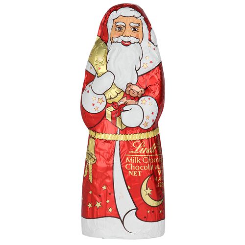 Lindt Foiled Santa Claus 125g