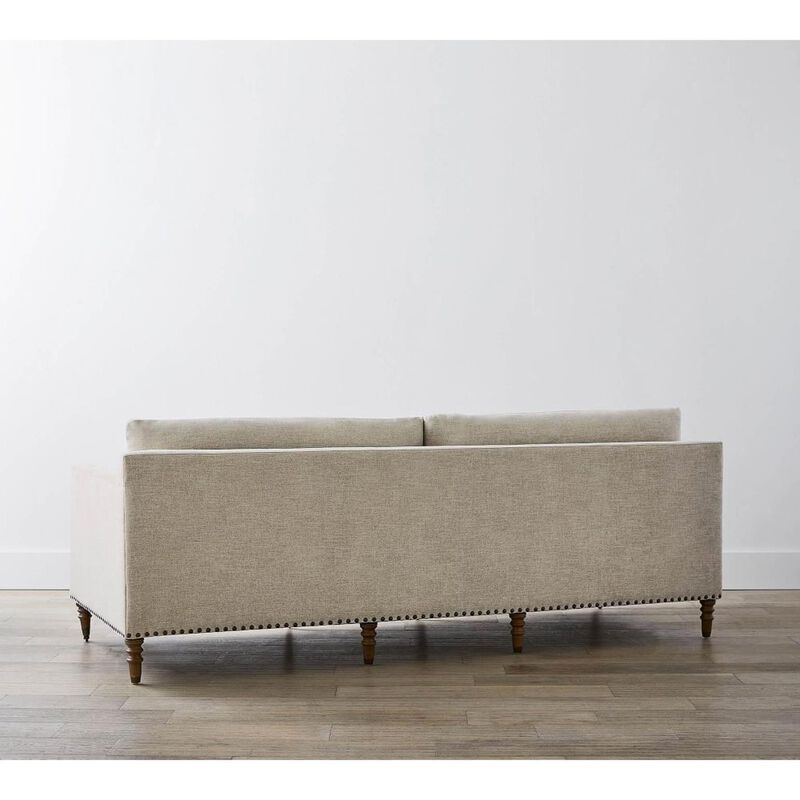 Pottery Barn Tallulah Uph Down Performance Heathered Tweed Sofa image number 1