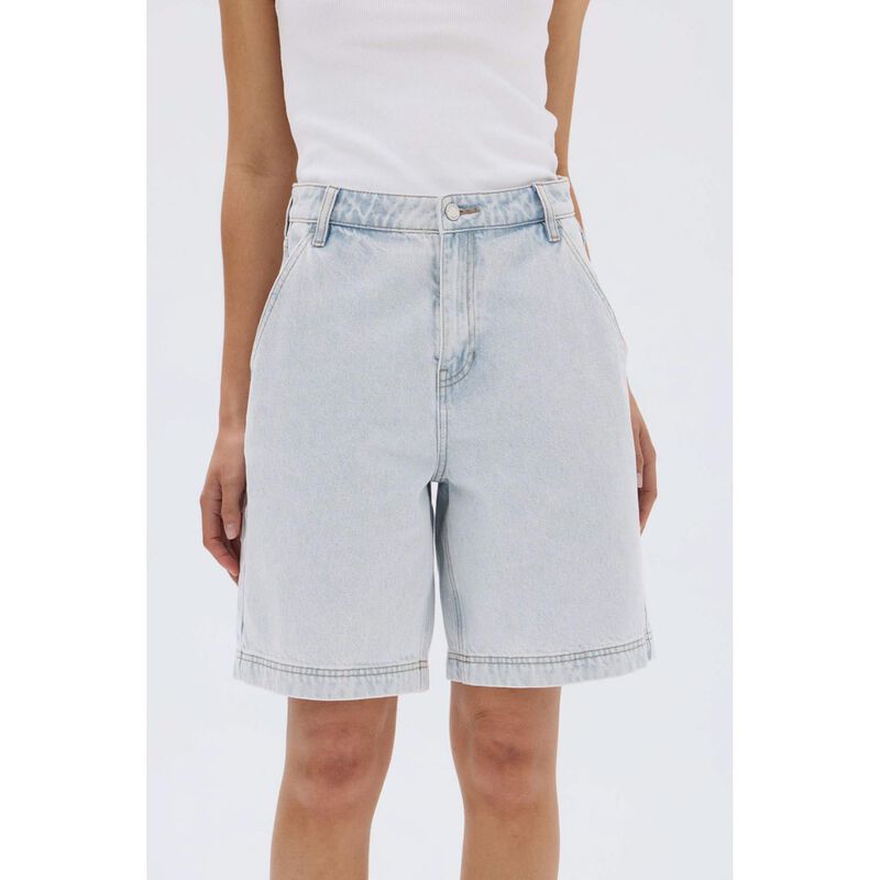 Assembly Label Longline Denim Short Bleach image number 2