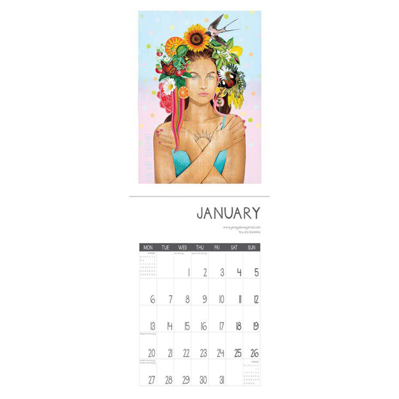 Jane Galloway 2025 Wall Calendar image number 1