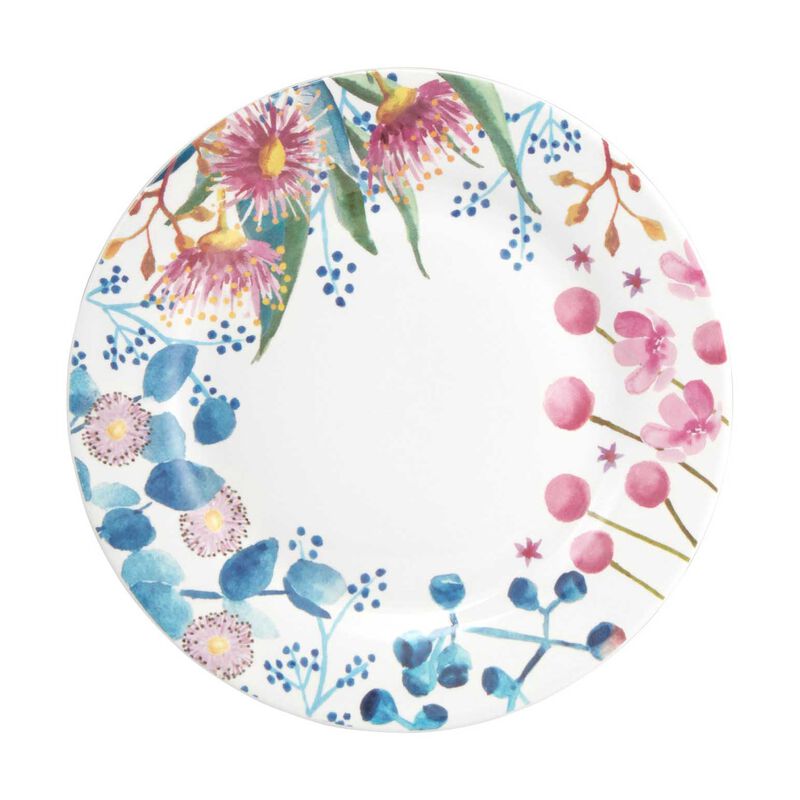 Maxwell & Williams RB Gardens Eucalyptus Bloom Rim Side Plate 19cm image number 0