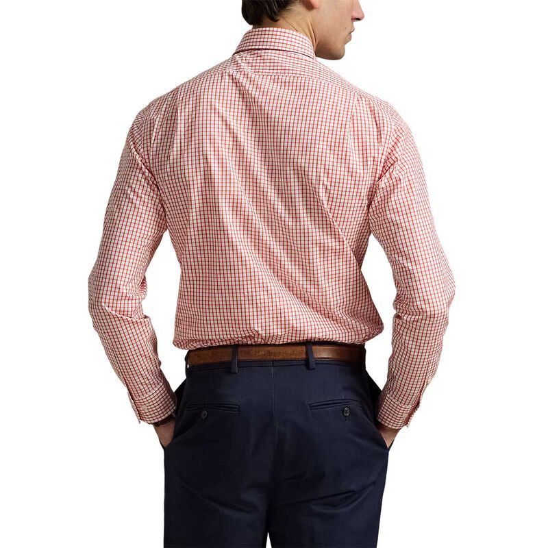 Polo Ralph Lauren Custom Fit Tattersall Poplin Shirt image number 1