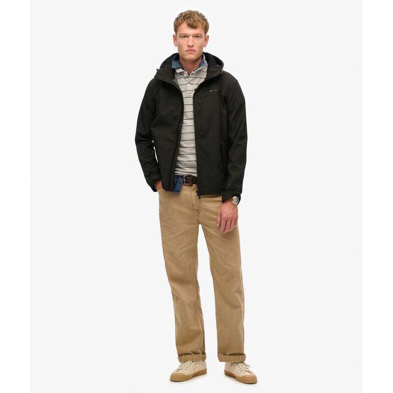 Superdry Hooded Soft Shell Trekker Jacket image number 3