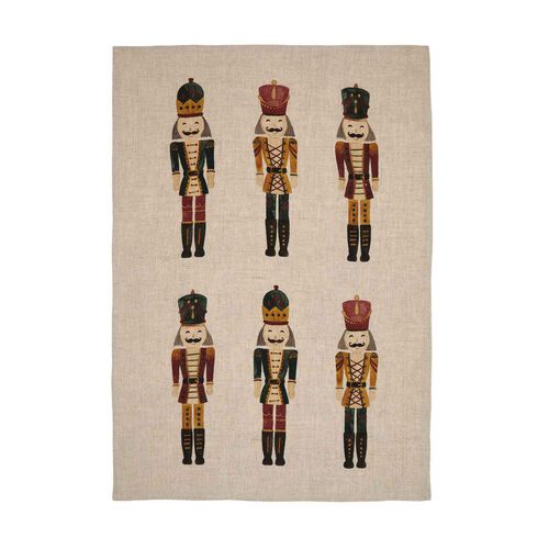 Wallace Cotton Nutcracker Linen Tea Towel