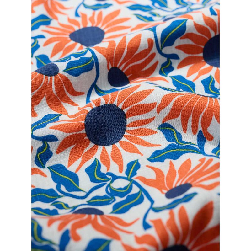 Seasalt Cornwall River Cove Dress Bold Sunflower Chalk image number 2