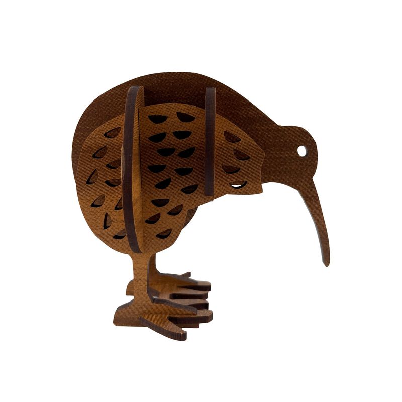 Abstract Designs Kiwi A6 - Wood image number 0