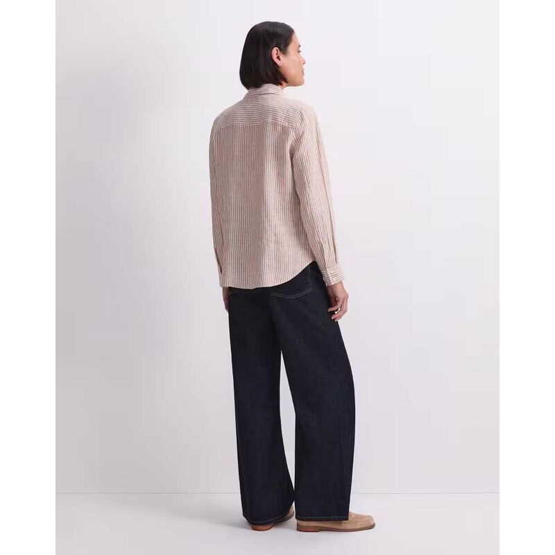Sportscraft Dahlia Stripe Linen Shirt image number 1
