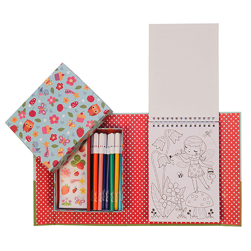 Tiger Tribe Colouring Set Forest Fairies image number 2