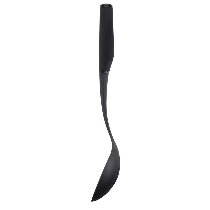 KitchenAid Soft Touch Slotted Spoon Nylon - Black image number 1