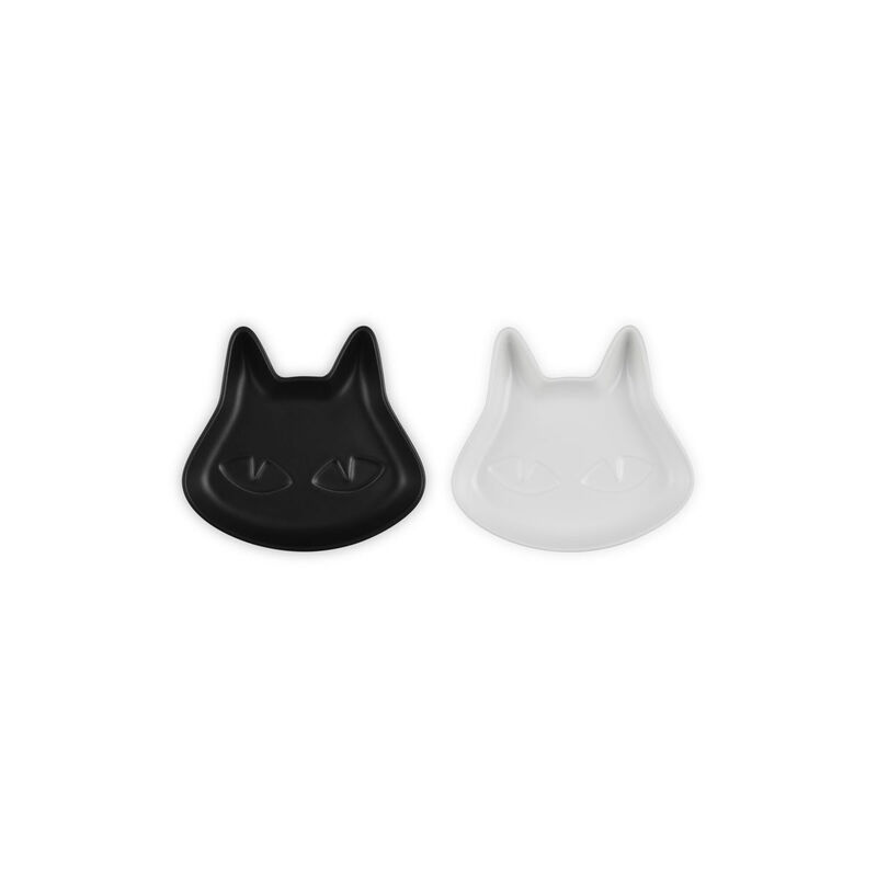 Le Creuset Stoneware Set of 2 Cat Dessert Plates image number 7