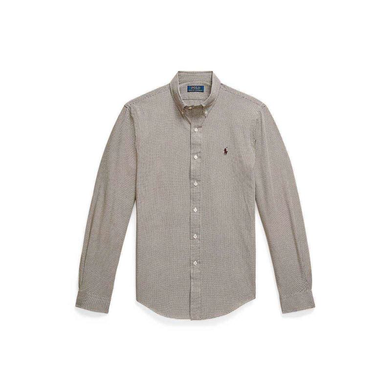 Polo Ralph Lauren Custom Houndstooth Stretch Poplin Shirt image number 2