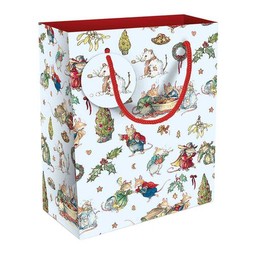 Museums & Galleries Brambly Hedge Christmas Medium Gift Bag