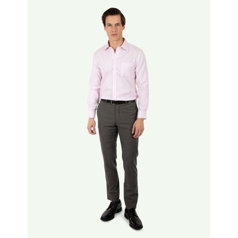 Brooks Brothers Non-Iron Royal Oxford Ainsley Collar Slim Dress Shirt image number 3