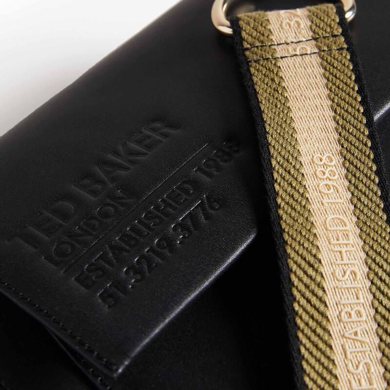 Ted Baker DARCELL Branded Webbing Satchel Cross Body Bag image number 3