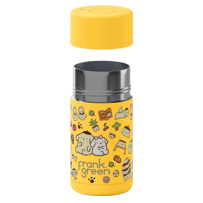 frank green 12oz Reusable Cup Pompompurin w Push Button Lid image number 1