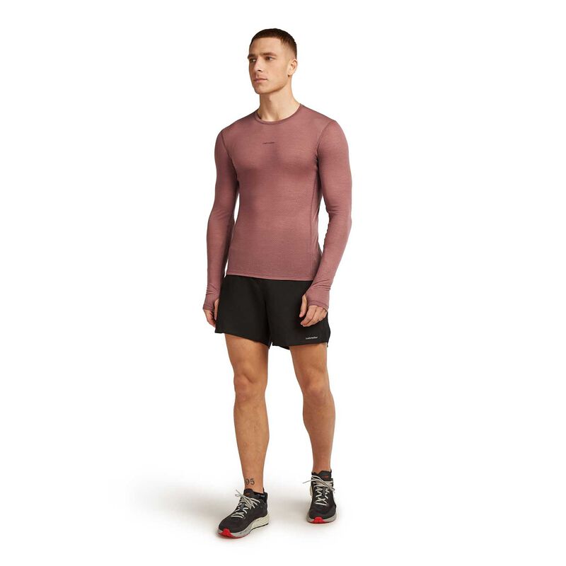 Icebreaker M Merino Blend 75 Cool-Lite™ Featherlight™ Long Sleeve Crewe image number 7