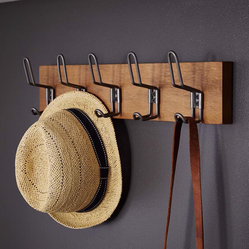 West Elm Industrial Hook Rack image number 1