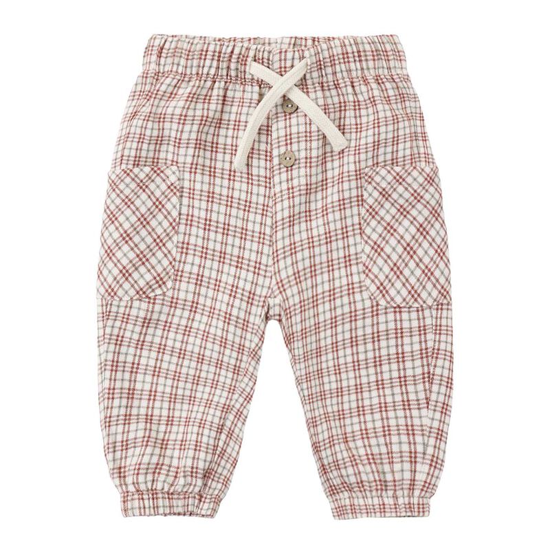 Quincy Mae Luca Pant Christmas Plaid 2-5Y image number 0