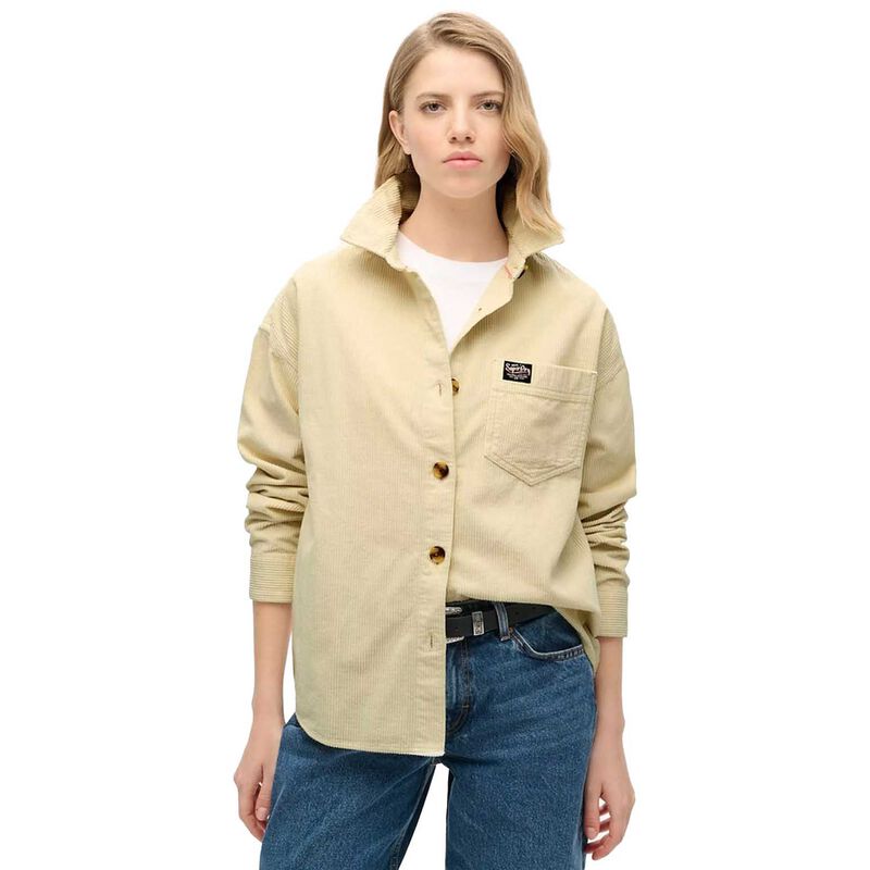 Superdry Chunky Cord Overshirt image number 0
