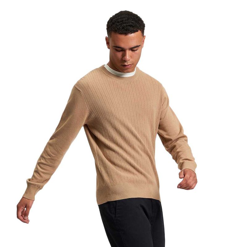 Ben Sherman Textured Front Crew image number 0