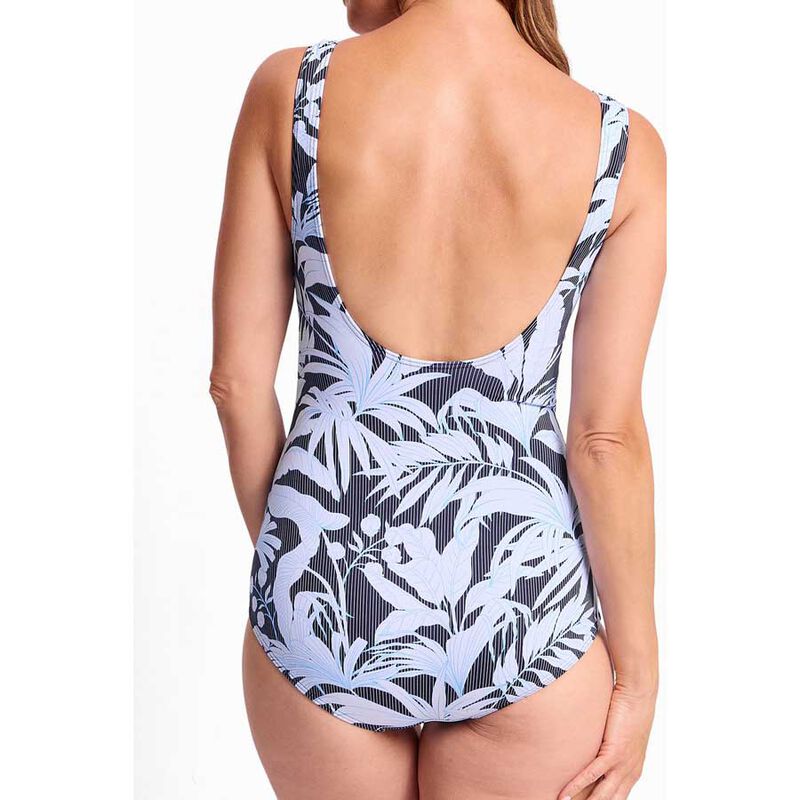 Jantzen Laguna Pintuck Mastectomy 1Pc - Navy image number 1
