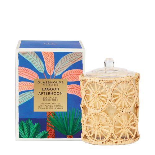 Glasshouse Fragrances Lagoon Afternoon Soy Candle 380g