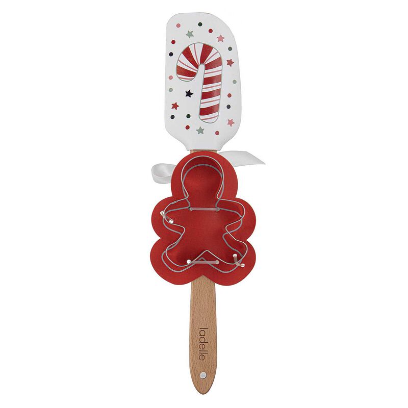 Ladelle Festive Fun Spatula & Cookie Cutter image number 3